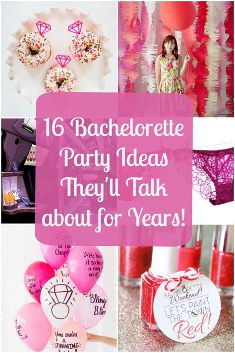 LIST: Bachelorette Party Ideas For Every Kind Of Bride .
